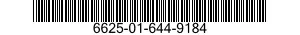 6625-01-644-9184 OSCILLOSCOPE 6625016449184 016449184