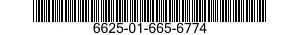 6625-01-665-6774 AMMETER 6625016656774 016656774