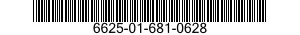 6625-01-681-0628 OSCILLOSCOPE 6625016810628 016810628