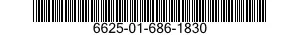 6625-01-686-1830 PLUG-IN UNIT,ELECTRICAL-ELECTRONIC TEST EQUIPMENT 6625016861830 016861830