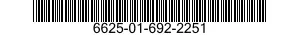 6625-01-692-2251 ABSORBER,RADIO FREQUENCY RADIATION 6625016922251 016922251
