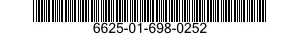 6625-01-698-0252 DETECTOR,RADIO FREQUENCY 6625016980252 016980252