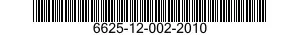 6625-12-002-2010  6625120022010 120022010