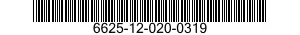 6625-12-020-0319 OSCILLOSCOPE 6625120200319 120200319