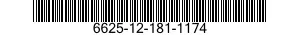6625-12-181-1174 VOLTMETER 6625121811174 121811174