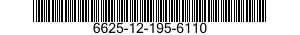 6625-12-195-6110 COUNTING UNIT,DIGITAL 6625121956110 121956110