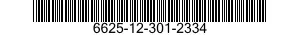 6625-12-301-2334 PLUG-IN UNIT,ELECTRICAL-ELECTRONIC TEST EQUIPMENT 6625123012334 123012334