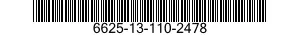 6625-13-110-2478 PLUG-IN UNIT,ELECTR 6625131102478 131102478