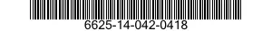 6625-14-042-0418 MULTIMETER 6625140420418 140420418