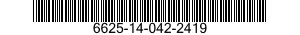 6625-14-042-2419  6625140422419 140422419
