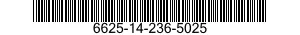 6625-14-236-5025 VOLTMETER 6625142365025 142365025