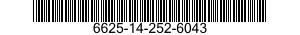 6625-14-252-6043  6625142526043 142526043