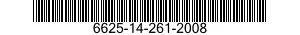 6625-14-261-2008  6625142612008 142612008