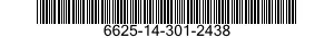 6625-14-301-2438 PLUG-IN UNIT,ELECTRICAL-ELECTRONIC TEST EQUIPMENT 6625143012438 143012438