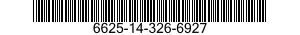 6625-14-326-6927 OSCILLOSCOPE 6625143266927 143266927