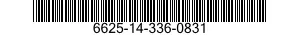 6625-14-336-0831  6625143360831 143360831