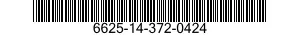 6625-14-372-0424  6625143720424 143720424