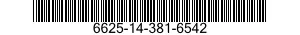 6625-14-381-6542 TEST SET,CONTROL-MONITOR 6625143816542 143816542