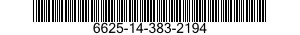 6625-14-383-2194 AMMETER 6625143832194 143832194