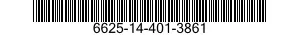 6625-14-401-3861 AMMETER 6625144013861 144013861