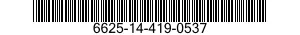 6625-14-419-0537 METER,ELECTRICAL FREQUENCY 6625144190537 144190537
