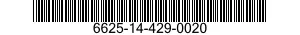 6625-14-429-0020 GENERATOR,SIGNAL 6625144290020 144290020