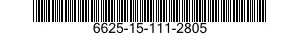 6625-15-111-2805 AMMETER 6625151112805 151112805