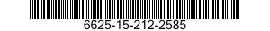 6625-15-212-2585 INTERMODULATION TES 6625152122585 152122585