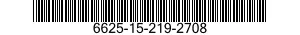 6625-15-219-2708 RESISTANCE STANDARD 6625152192708 152192708