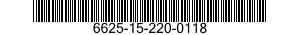 6625-15-220-0118 MISURATORE LINEE TE 6625152200118 152200118