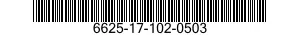 6625-17-102-0503 LEAD,TEST 6625171020503 171020503