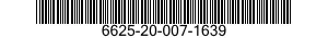 6625-20-007-1639 AMMETER 6625200071639 200071639