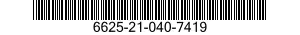 6625-21-040-7419 FILTER,BAND PASS 6625210407419 210407419