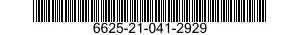 6625-21-041-2929 CABLE ASSEMBLY,POWER,ELECTRICAL 6625210412929 210412929