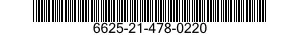 6625-21-478-0220  6625214780220 214780220