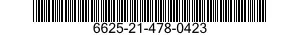 6625-21-478-0423  6625214780423 214780423