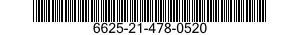 6625-21-478-0520  6625214780520 214780520