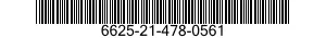 6625-21-478-0561 ADAPTER,TEST 6625214780561 214780561