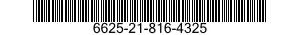 6625-21-816-4325 GENERATOR,SIGNAL 6625218164325 218164325