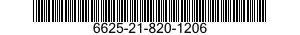 6625-21-820-1206  6625218201206 218201206