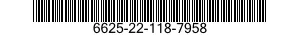 6625-22-118-7958 MULTIMETER 6625221187958 221187958