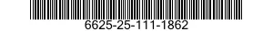 6625-25-111-1862 VOLTMETER 6625251111862 251111862