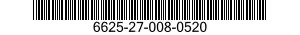 6625-27-008-0520 VOLTMETER 6625270080520 270080520