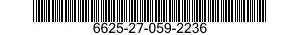6625-27-059-2236 DETECTOR,RADIO FREQUENCY 6625270592236 270592236