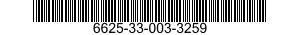 6625-33-003-3259 TEST SET,ELECTRONIC CIRCUIT PLUG-IN UNIT 6625330033259 330033259