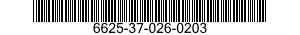 6625-37-026-0203 VOLTMETER 6625370260203 370260203