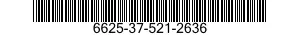 6625-37-521-2636 TEST SET GROUP,ELECTRONIC SYSTEMS 6625375212636 375212636