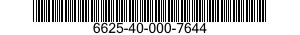 6625-40-000-7644 WATTMETER 6625400007644 400007644