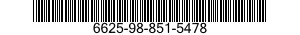 6625-98-851-5478 AMMETER 6625988515478 988515478