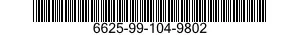 6625-99-104-9802  6625991049802 991049802